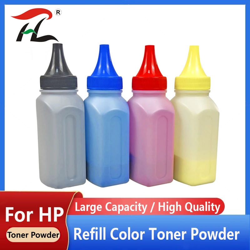 Compatible Color Refill Toner Powder For HP CF410A CF400A 201A CF540A 203A CF500A 202A CF510A 204A CF530A 205A Toner Cartridge