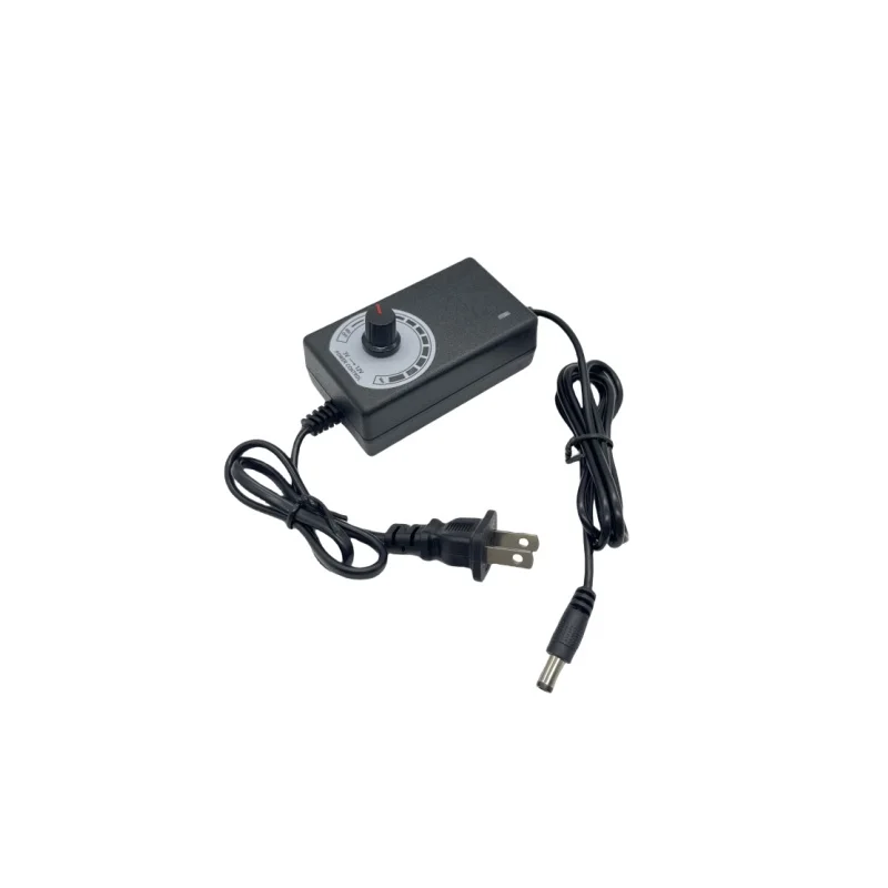 

Адаптер переменного тока в постоянный, переключатель регулятора скорости, 3‐12 В, 2 А, регулируемый источник питания, регулятор скорости двигателя с вилкой США/ЕС/Великобритании, 110–240 В