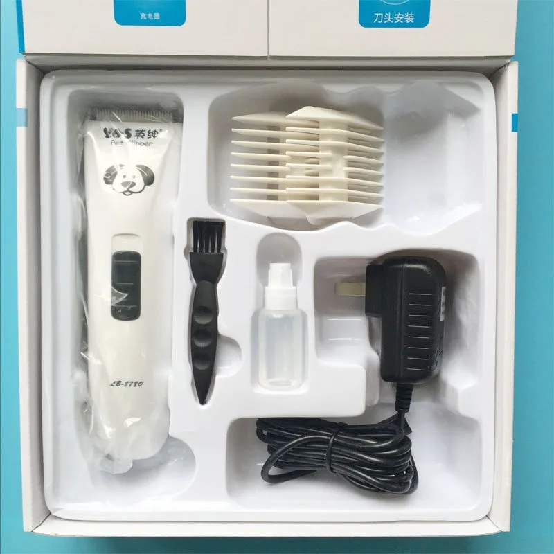 Pet Electric Push Scissor Dog Shaver Rechargeable Dog Hair Fader Supplies Teddy Golden Retriever