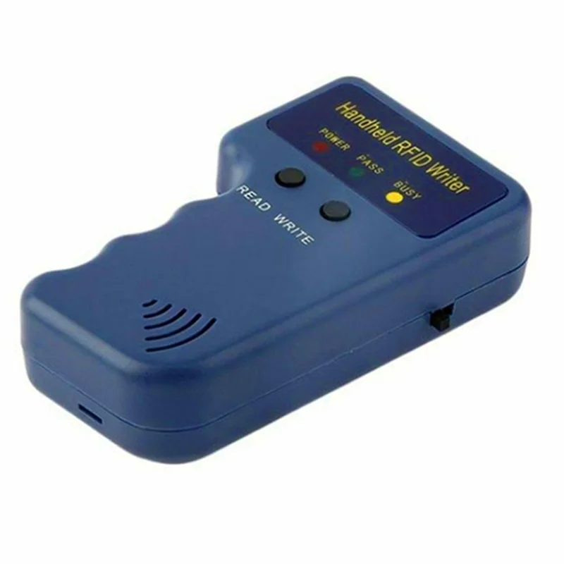 

-ABPU 1Set EM4100 RFID Copier Writer Duplicator Programmer Reader + T5577 EM4305 Rewritable ID Keyfobs Tags Card Plastic 125Khz