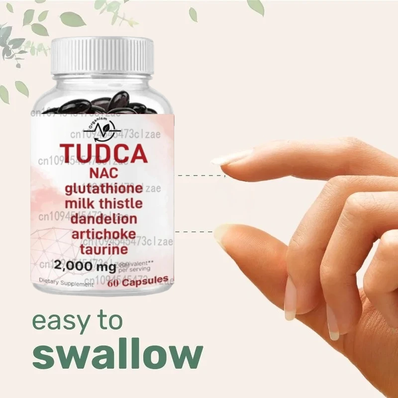 

Добавка для поддержки печени с TUDCA NAC Glutathione Milk Thistle Dandelion Корейский отопик и таврик для антиоксиданта