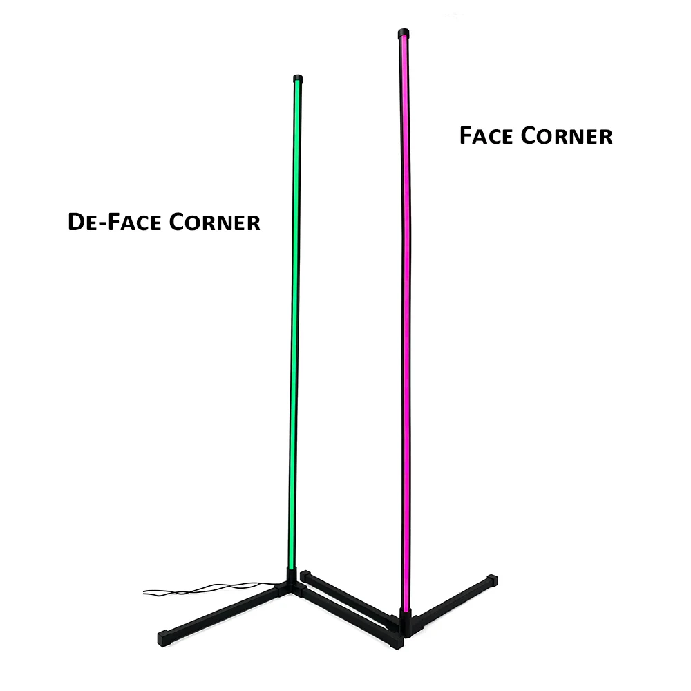 Nordic RGB Free Standing Back Ground Lamp, Floor Stand, Back Ground Light, Music Control, Corner Light, Remote Control