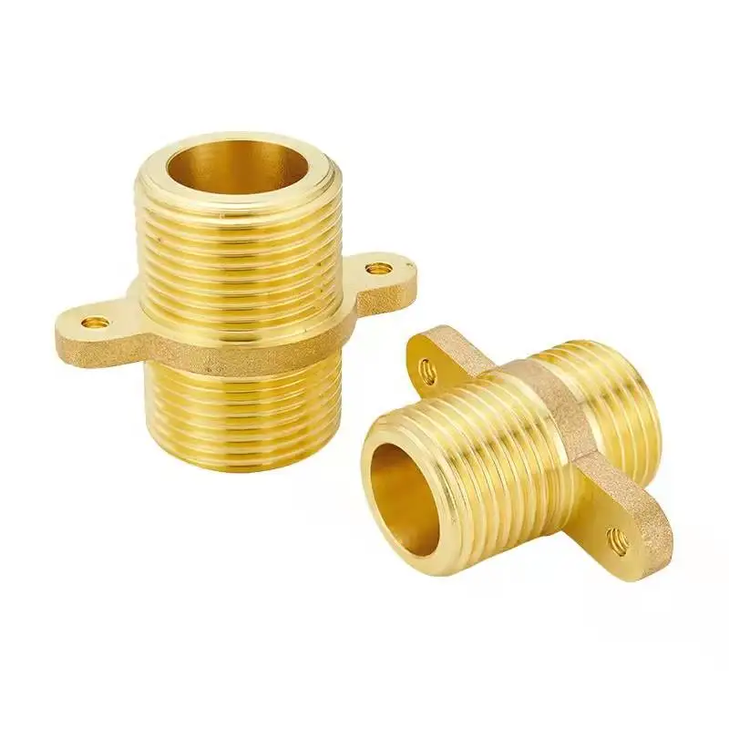 

Brass thickened 1/2 3/4 with seat can fix the outer wire directly connected to the inner tooth water pipe joint to t