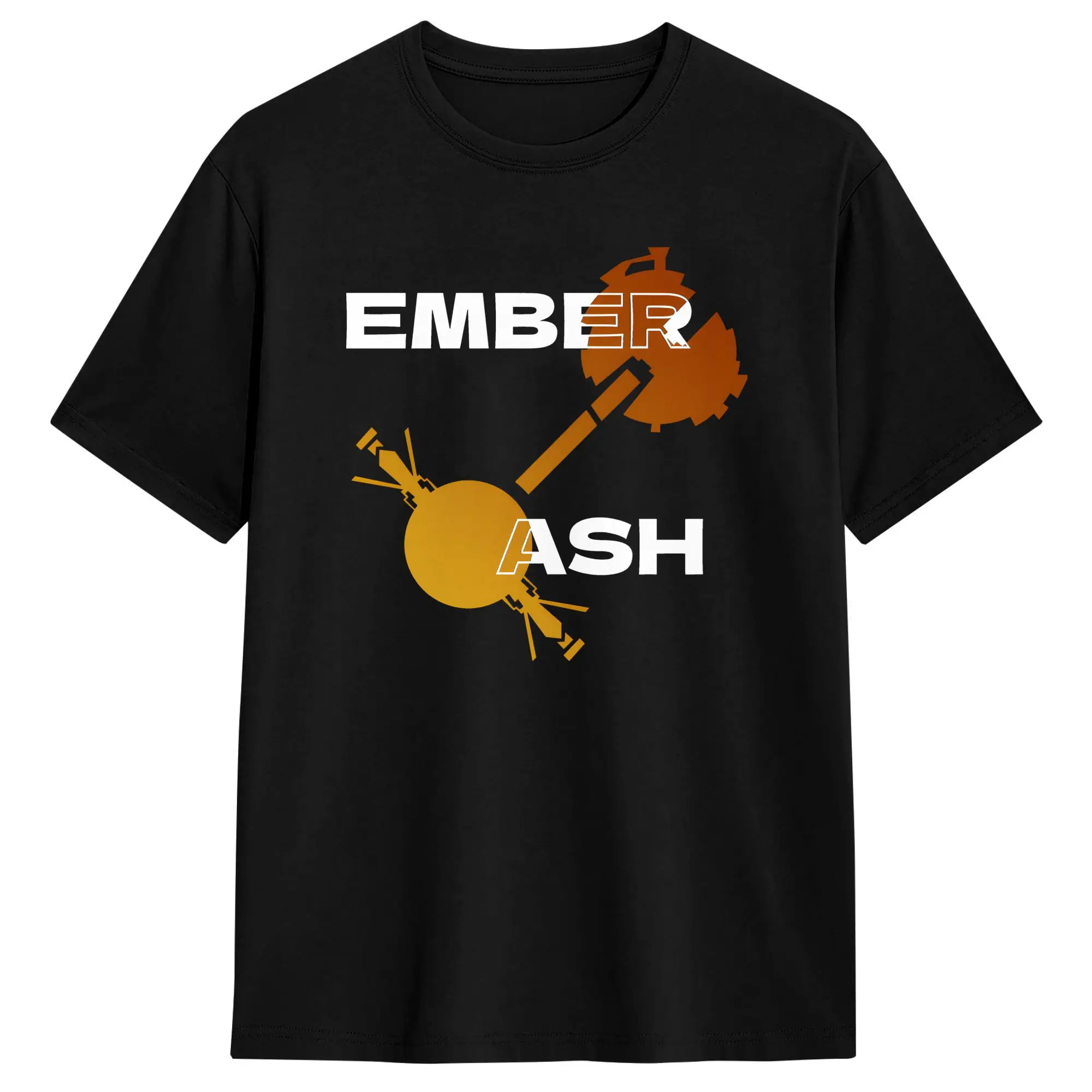 Men Ember Twin & Ash Twin Outer Wilds T Shirts  100% Cotton Tops Funny Short Sleeve Round Neck Tee Shirt Gift T-Shirts