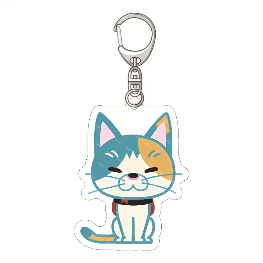 Shibuya Hachiko Hachi Cute Keychain Jewelry Friends Gift Bag Charms Keyring Souvenir Creative Key Chain Pendant Anime Key Chain