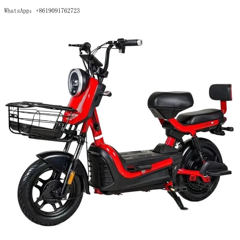 

High-end Poweul Lead Acid Battery Electric Adult Scooter Fashionable City Bike With Rear Hub Motor