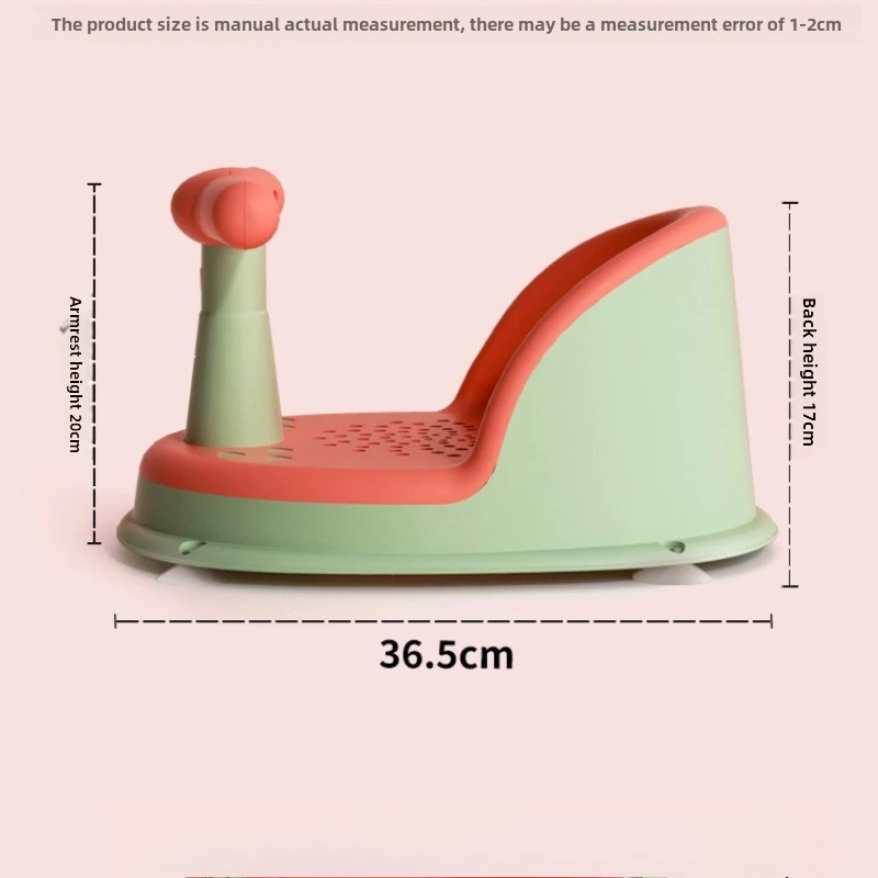 كرسي استحمام للأطفال، رف دش محمول مناسب لحديثي الولادة وإكسسوارات نمو الأطفال الصغار