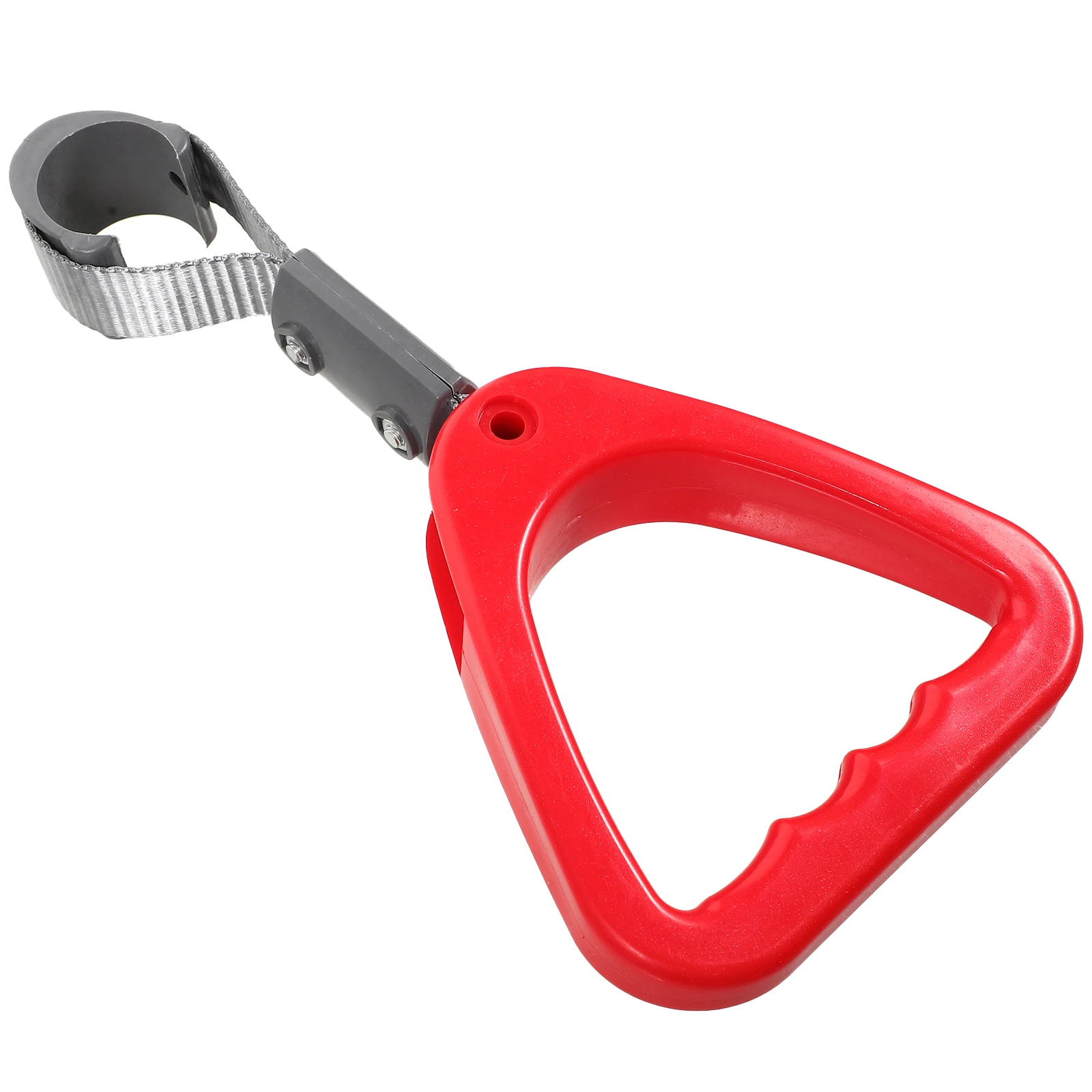 

Red Bus Subway Handrail Ring Handle Car Wristband Handles 1pcs Durable Smooth Grip Suitable Buses Subways MultiFunction