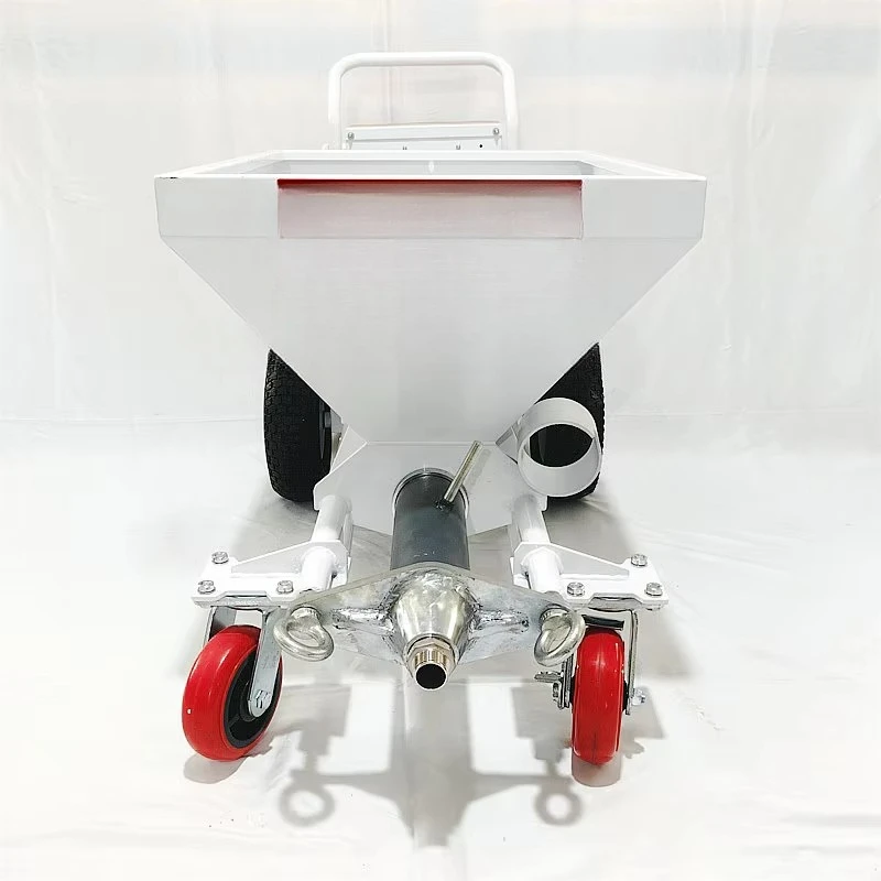 M6 High-Speed Electric Construction Machine 125L Fireproofing Wall Rendering Machine Plastering Engine Motor Mortar Spray