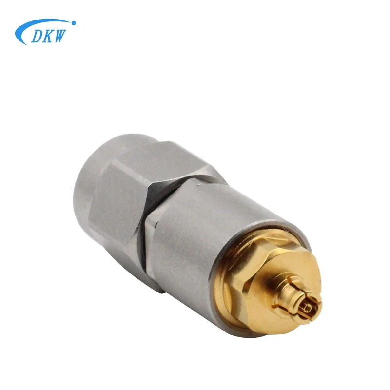 2.92MM Male to SSMP Female Millimeter Wave High Frequency Adapter 40GHZ Stainless Steel