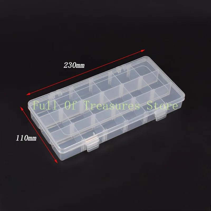 Portable Hardware Storage Box 4-layer Parts Plastic Tool Box Outdoor Toolbox for Repair Fishing Accessories Tool Case