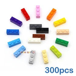 300pcs Thick 1x3 Dot DIY Building Blocks Figures Bricks Educational Creative Size Compatible With 3622 Toys for Children Choice