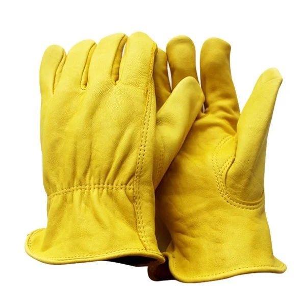 Gants de sécurité industrielle en cuir, gants de travail de construction, mode rapDuty, nouveau