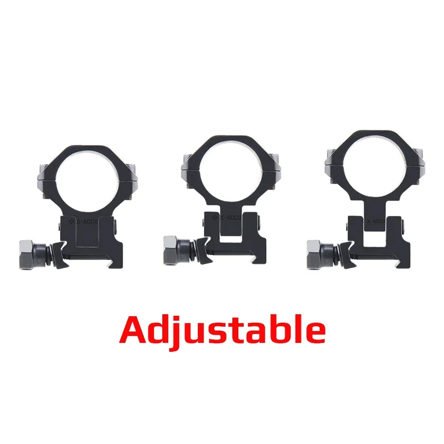 Vector Optics 25.4Mm Adjustable Picatinny Dovetail Mount Ring for Hunting Supplies Accessories Scope Tactical