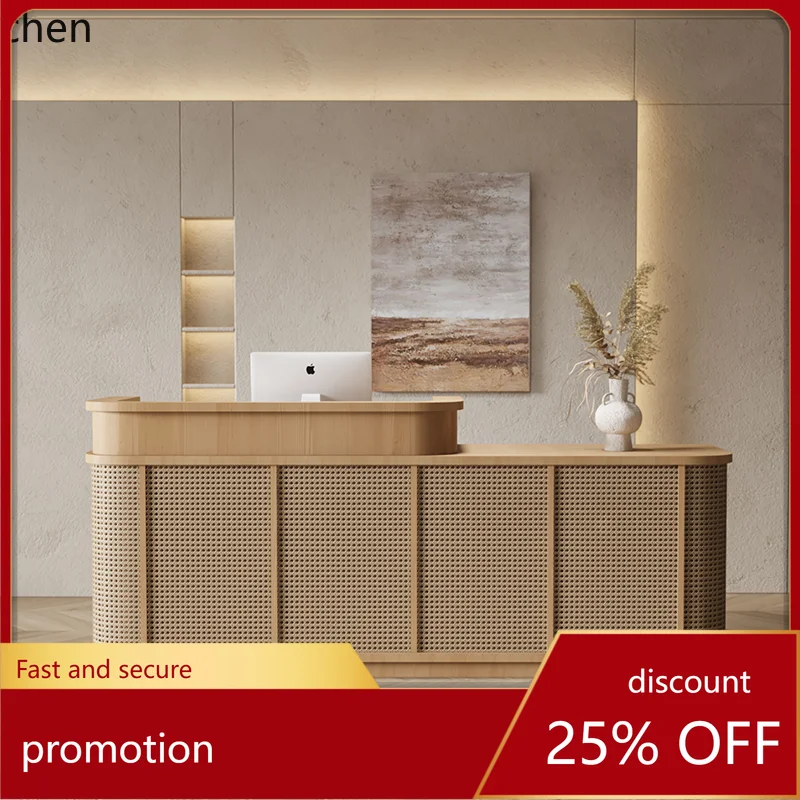 

Касса CZ Проживание в семье Ферма из ротанга Японский и корейский Кейтеринг Стойка регистрации Центр здоровья Ванна для ног Маленькая стойка