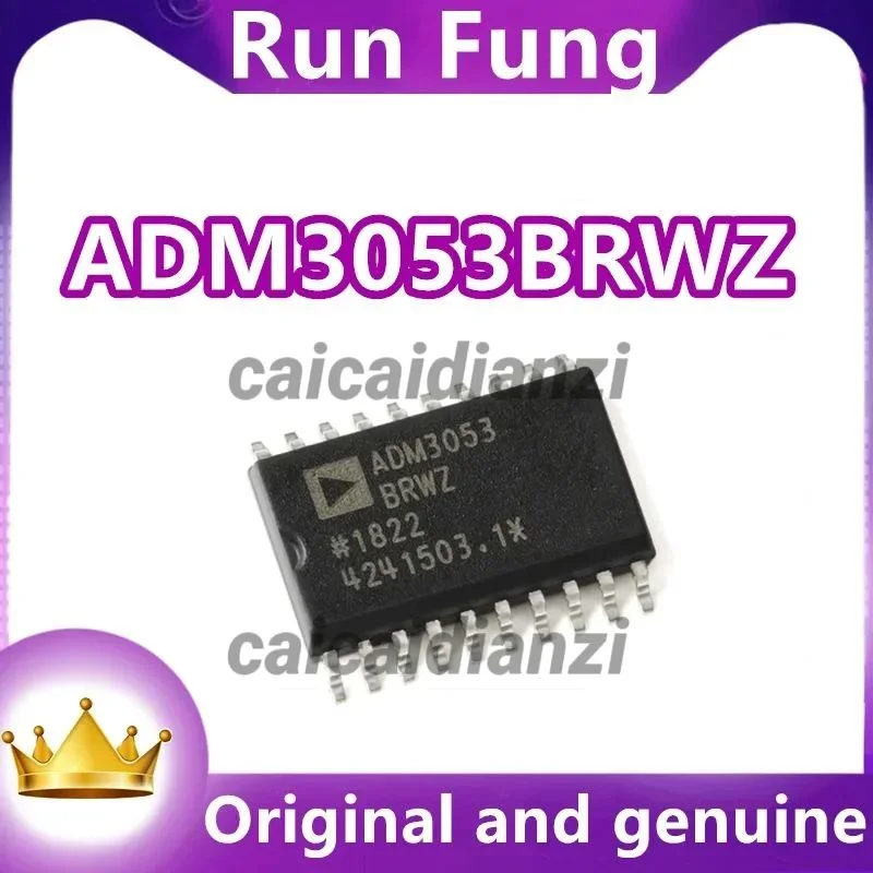 

5 шт./лот ADM3053BRWZ-REEL7 ADM3053BRWZ 1/1 Трансивер, изолированный - CAN 20-SOIC, новый, оригинальный
