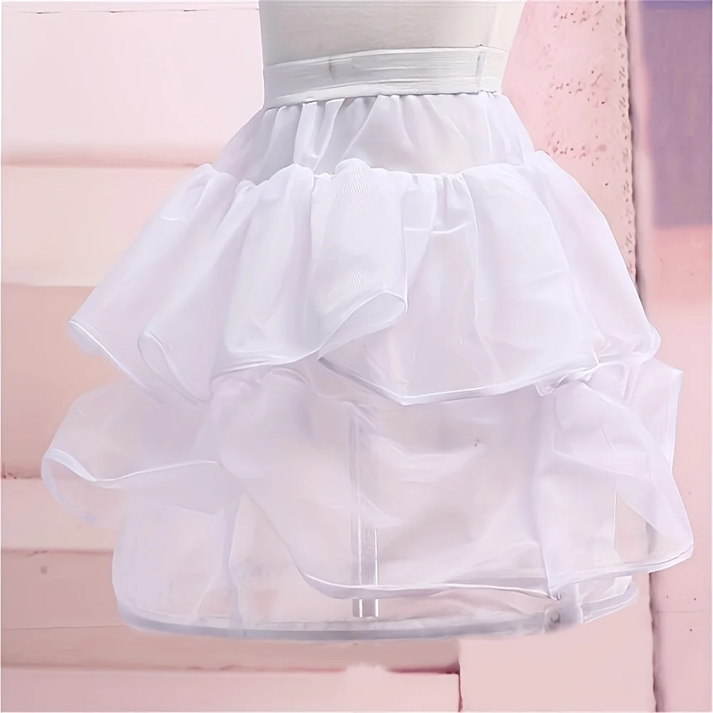 Vintage Short Petticoat for Girl Ballet Bubble Tutu Skirt Cosplay Rock N Roll Rockabilly Skirt Underskirt Tutu Slips