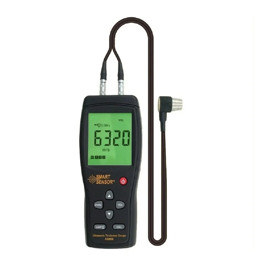 

SMART SENSOR AS850 Portable Digital Ultrasonic Steel Plate Thickness Gauge