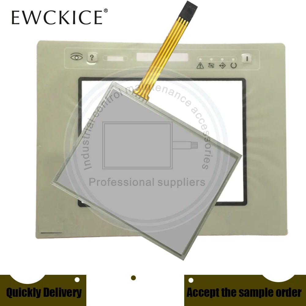 

NEW ETOP06-0050 HMI ETOP06 0050 PLC Touch screen AND Front label Panel Film