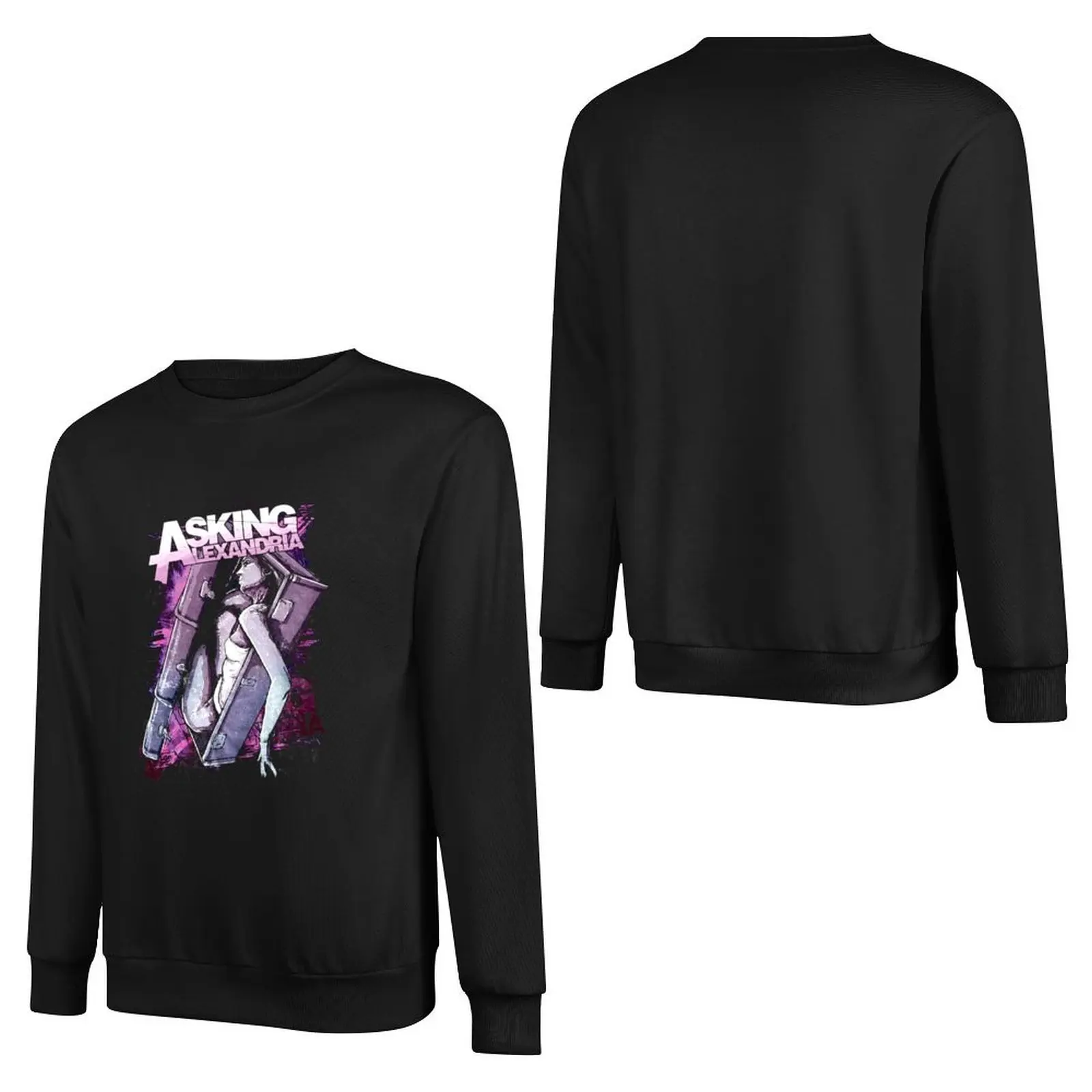 asking alexandria Pullover Hoodie men's coat graphic t shirts men autumn sweatshirt