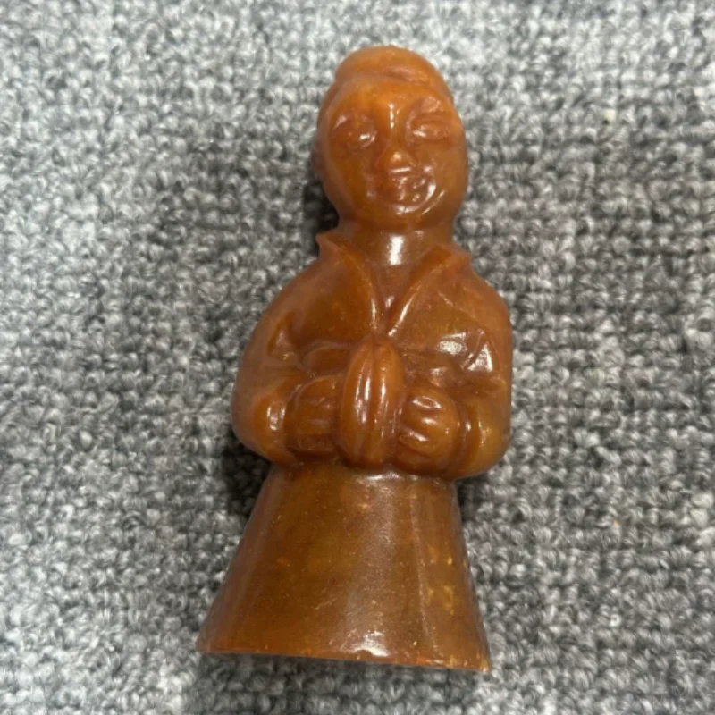 

Traditional Chinese Antique Xiuyu figurine statue handle piece decoration folk art collection classical crafts