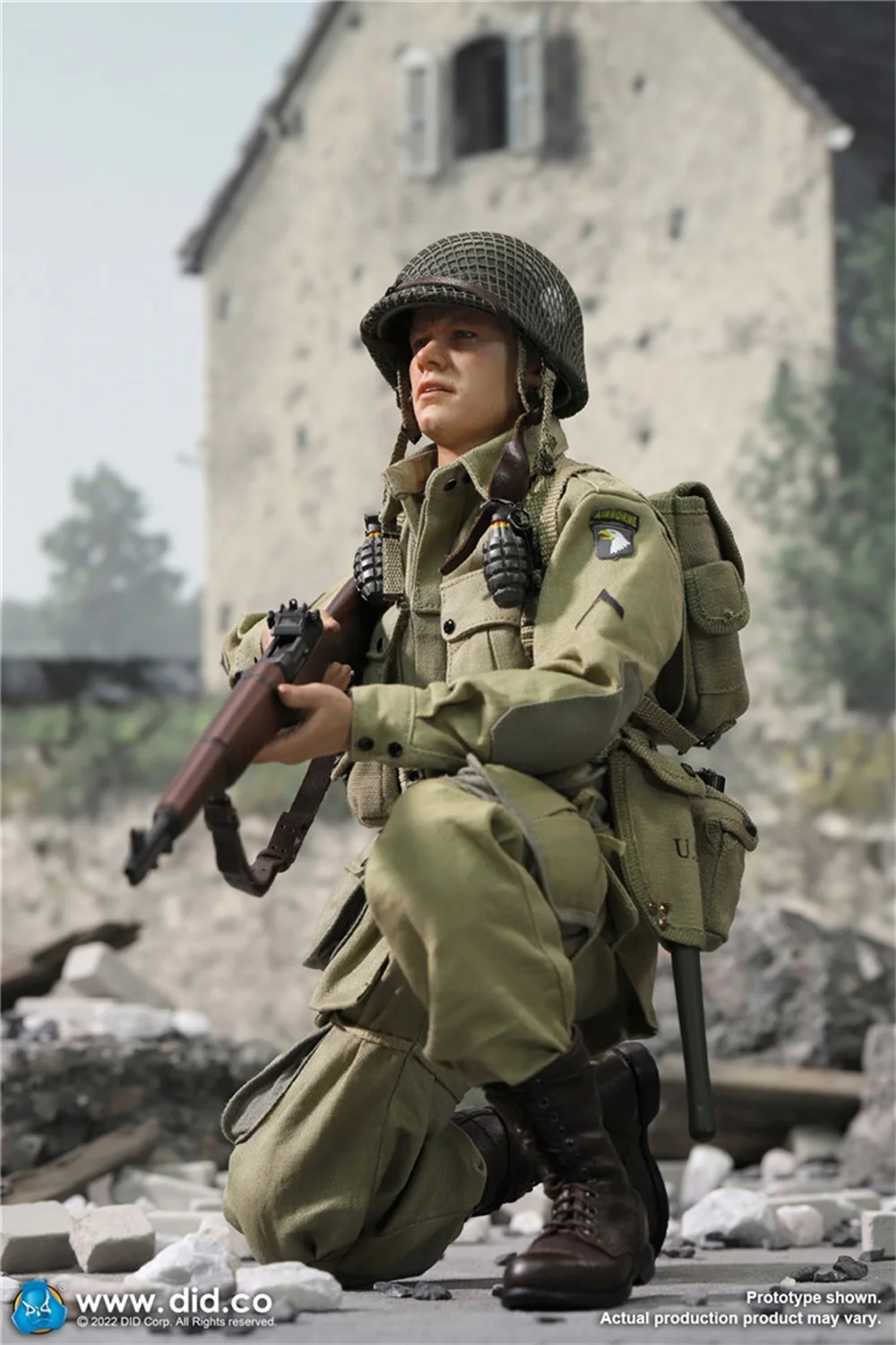 Figurine Articulée Movealbe Version Normale, Échelle 1/6, DID A80161, WWII, 101e Division de l'Armée Américaine, Ryan 2.0, Ensemble Complet, Cadeau pour GérStrengthening