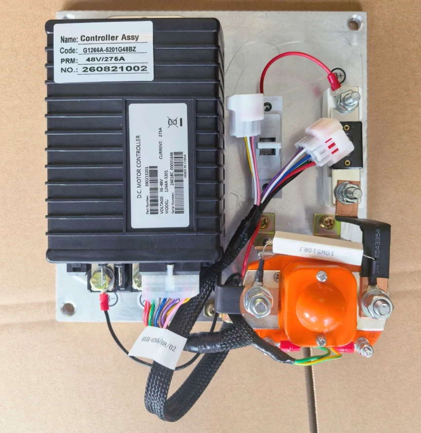 1266A5201 48V DC Motor Controller Assy with Relay for 2/4/6 Seats Golf Cart