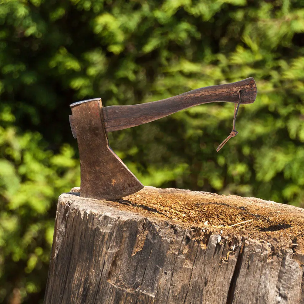 

2 шт. деревянных рукояток для топоров, прочные, нескользящие, для ремонта топоров для выживания на природе, бушкрафта, кемпинга