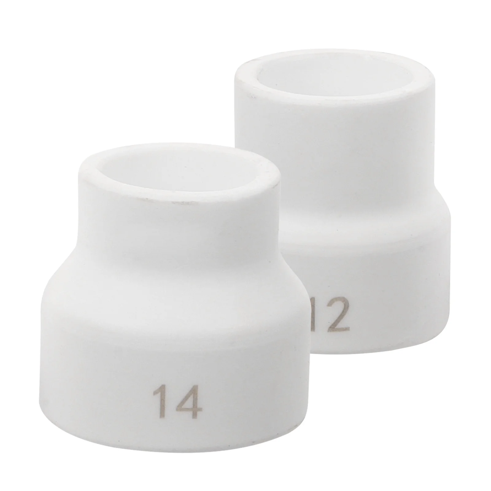 

2Pcs Welding Cup Replacement for Tig Torch Ceramic Nozzle Shield High Durability Stainless Steel Welding Part for Smooth