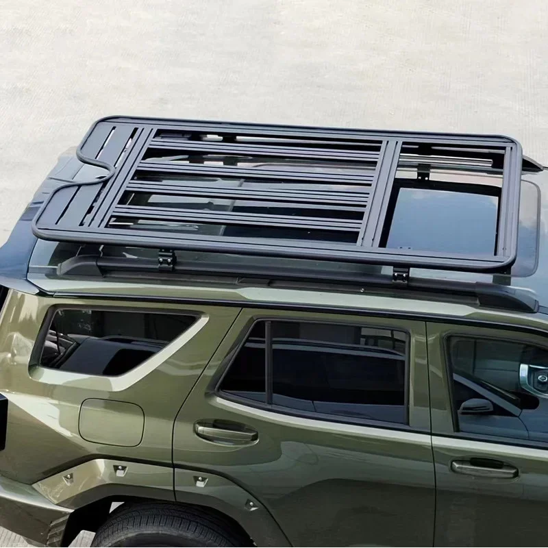 

Factory Hot Selling Car Accessories Roof Basket Lage Rack Cargo Tent Frame For 2024 s prado LC250 car roof rail lage
