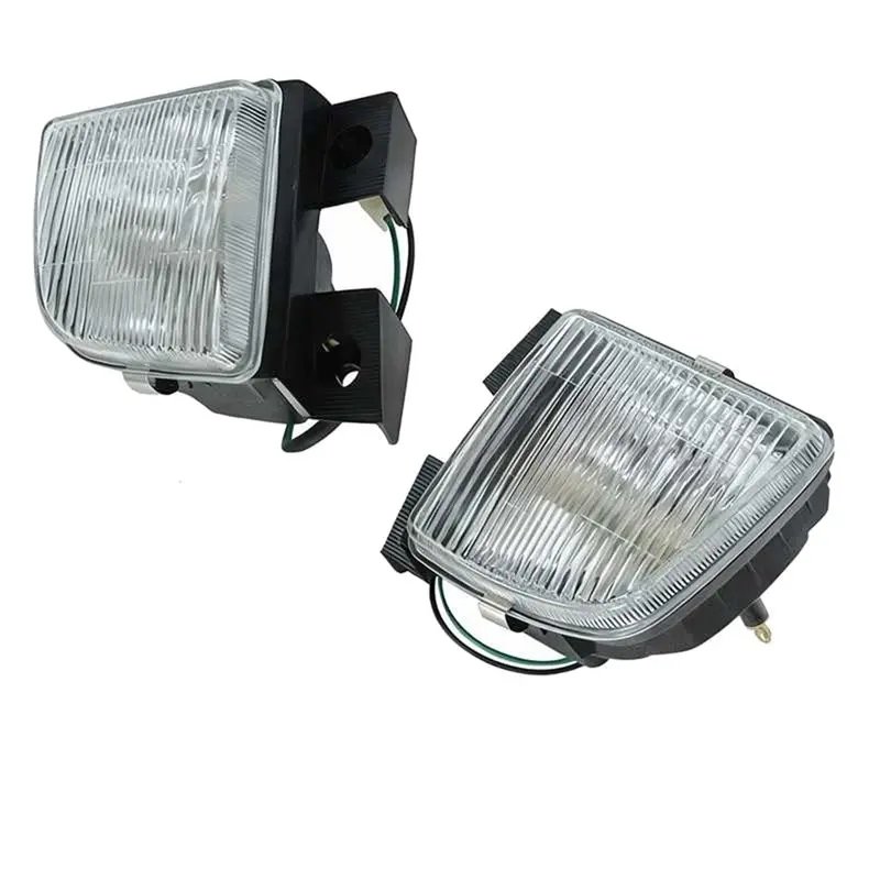 

Plain For Toyota Hiace VAN 1996-1998 Front Bumper Turn Signal Fog Lamp Light 1 Pair 81210-26010 81220-26010 Foglight Foglamp