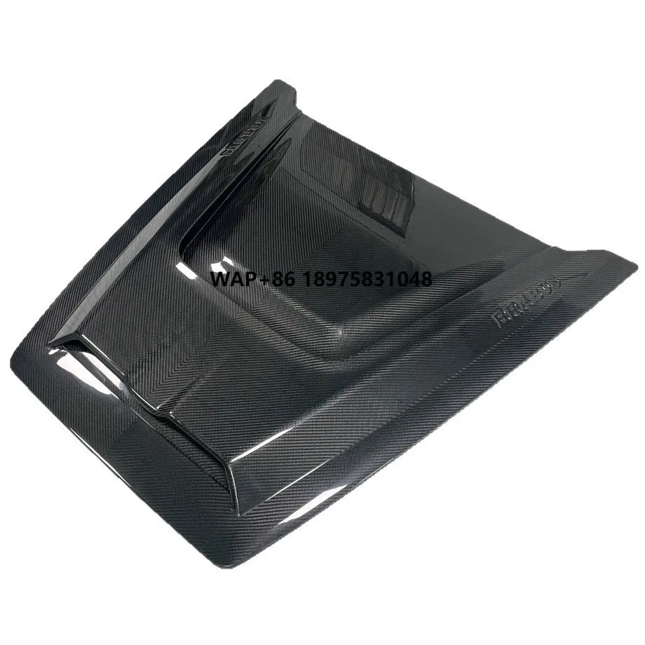 FOR G-Class W465 Dry Carbon Fiber Hood G63 G550 G500 G350 Babos Style Engine Hood Cover 2024-2025