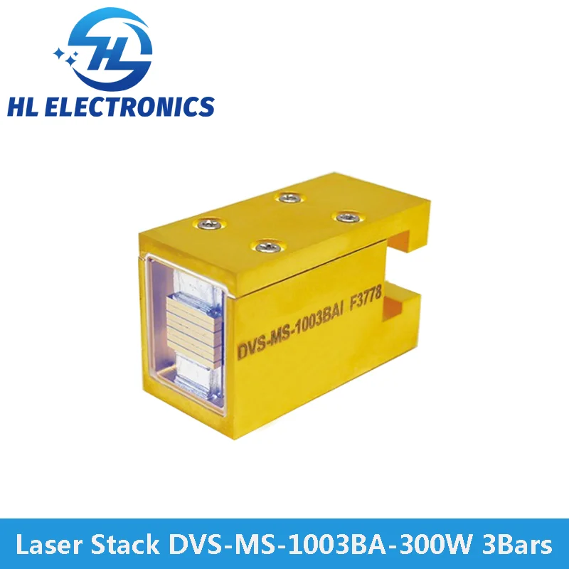 

Laser Diode Stack 300W DVS-MS-1003BAI 3Bars For 808nm Diode Laser Handpiece