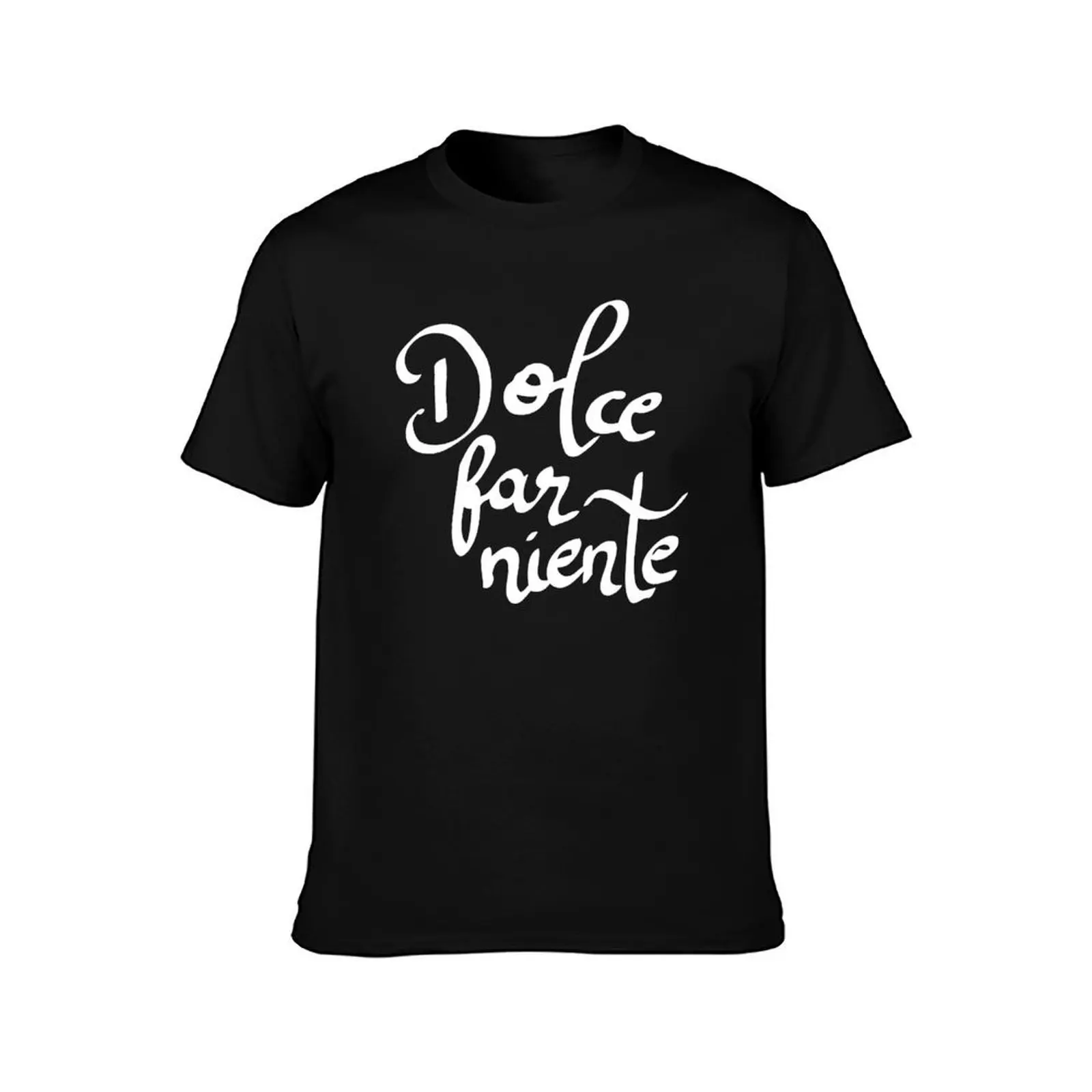 accompanied by the dolce far niente. T-Shirt Street Art Print Tee Shirt T-Shirt