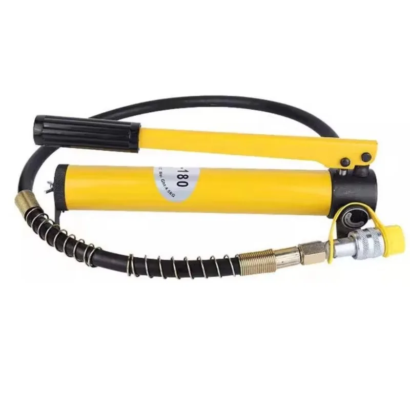 مضخة هيدروليكية يدوية CP-180 مضخة زيت الضغط العالي مع مقياس الضغط لنظام الأدوات الهيدروليكية #4