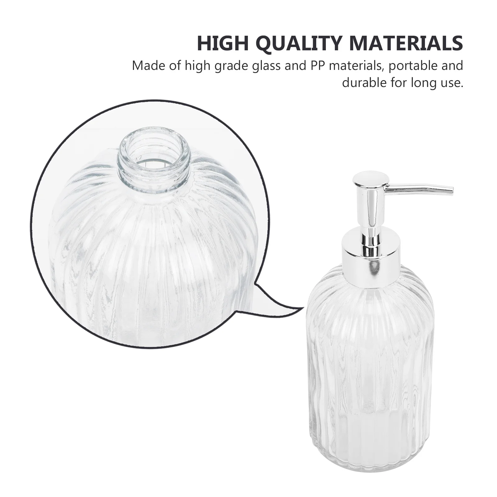 

2Pcs Glass Lotion Holder Refillable Bottle No Harm Family Friendly Shampoo Dispenser Travel Companion Bathroom Essentials