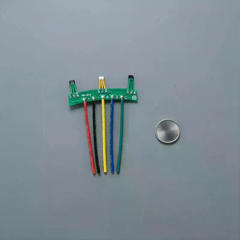 213 Brushless DC Motor Hall Sensor 3147 Elements Board Cable High Reliability for Industrial Control System Maintenance