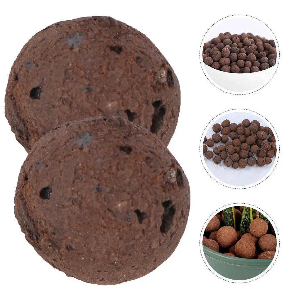 1 Bag Natural Clay Breathable Plant Pot Bottom Mat Succulent Stones Decorative Rocks for Cactus Soil Indoor Plants Garden Home