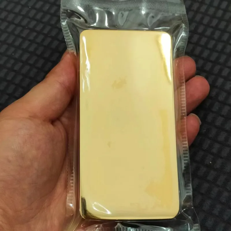 حار بيع السويسري 1 كجم سبائك الذهب بار السويسري 1000 جرام النحاس النقي مطلية بالذهب شريط الذهب مع أرقام مختلفة