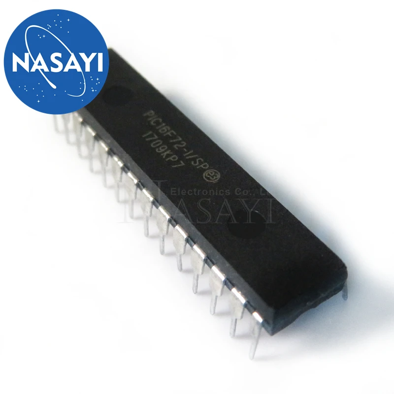 

NASAYI 5 шт./лот PIC16F72-I/SP PIC16F72 16F72-I/SP 16F72 DIP-28 в наличии