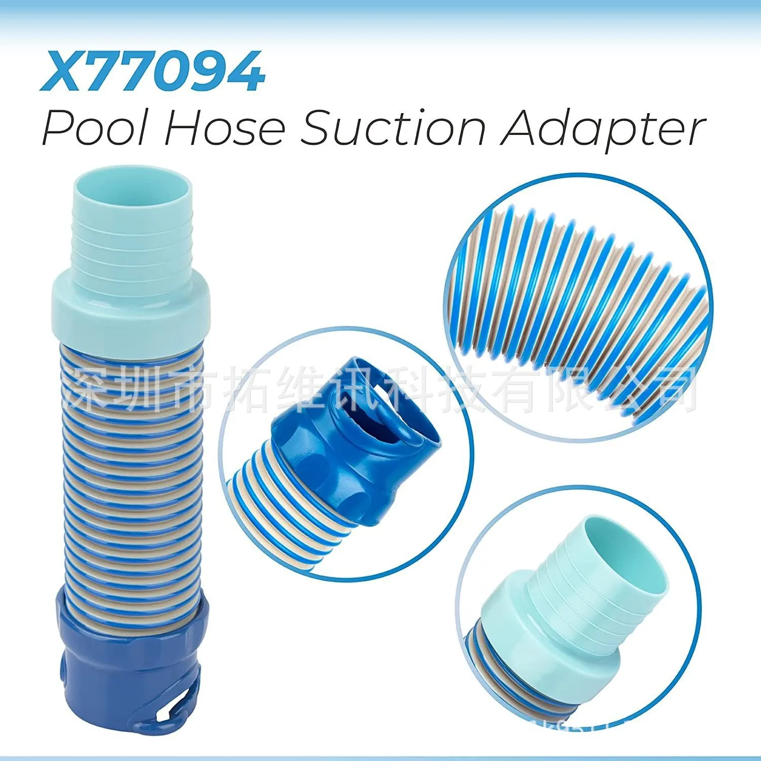 Pool Cleaner Robot Conversion Joint X77094 Hose For Zodiac MX8 MX6