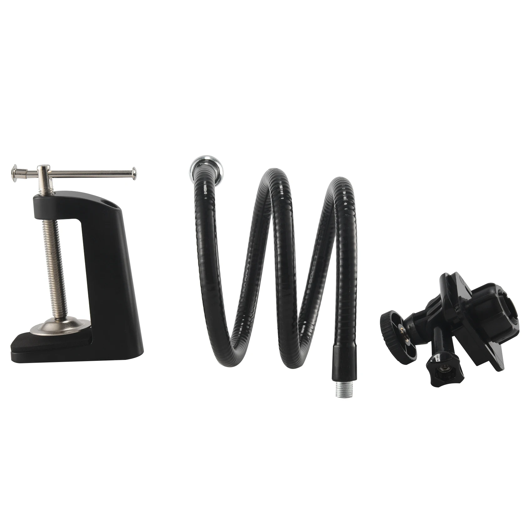 [N82R] Webcam Stand, Upgraded Webcam Mount Stand with Flexible Gooseneck Arm and Clamp, Suit for Webcam C920,C922,C930
