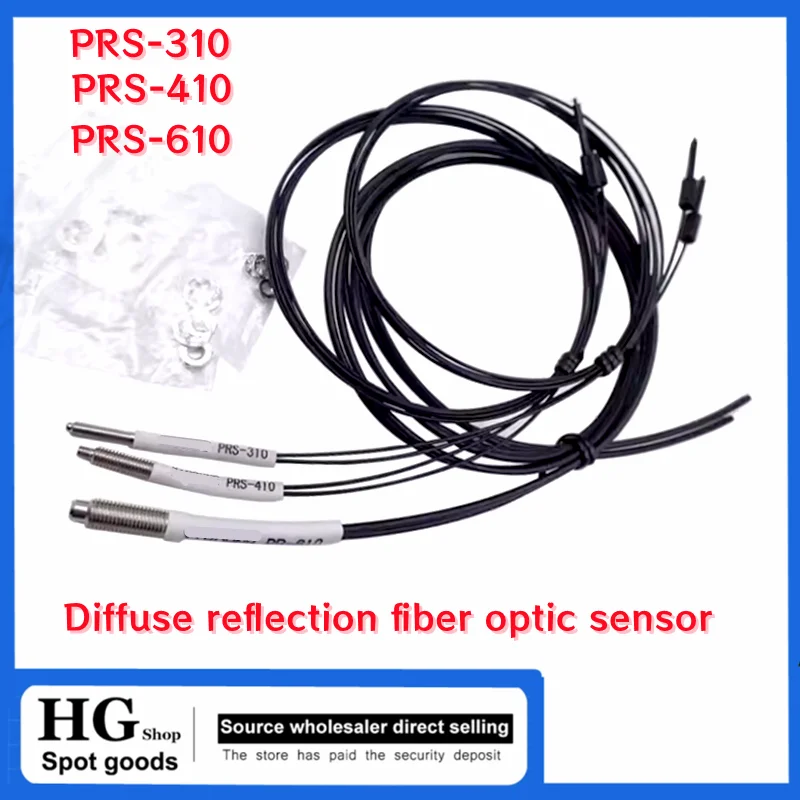 

2-5PCS/Lot FRS PRS-310 PRS-410 PRS-610 Optical fiber sensor For infrared reflection inkjet optical fiber induction