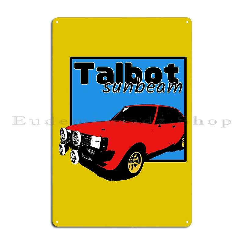 Talbot Sunbeam Lotus Rmc The Professionals Classic Car Collection Artwork Gran Turismo Metal Plaque Home Wall Decor Sign Poster