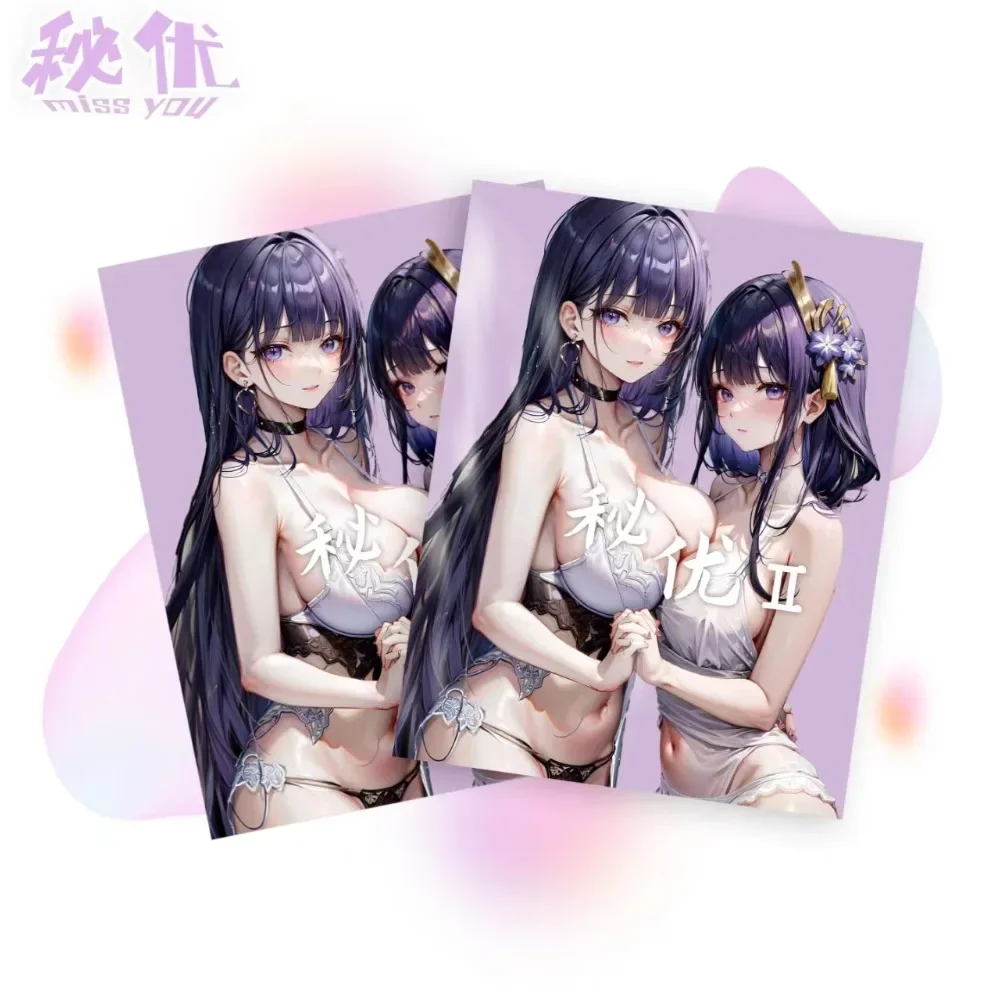 Genuine Miss You Collection Cards Goddess Story Series Anime Game Beautiful Girl Swimwear Party Rare Card Toys Festival Gifts