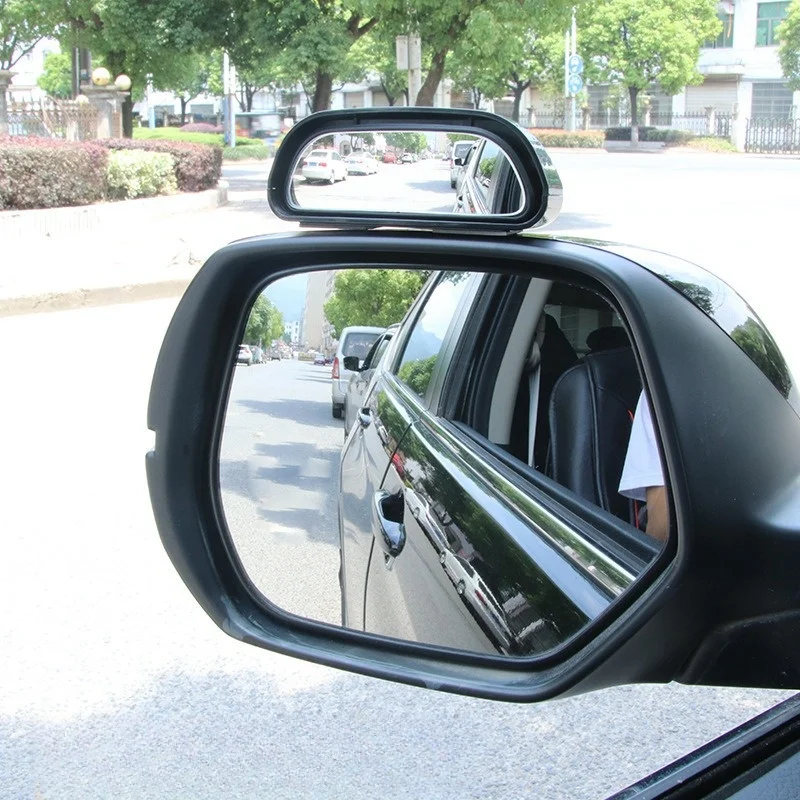 

Auto Glass HD Reverse Coach Auxiliary Mirror 360 Blind Zone Rearview Mirror Car Exterior Accessories Auxiliary Supplies