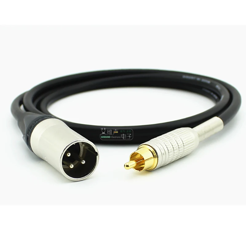 

RCA to XLR Male/Female Audio Balanced Cable, Dual-Shielded Anti-Interference, for Microphone Mixer Recording Equipment NC3MXX