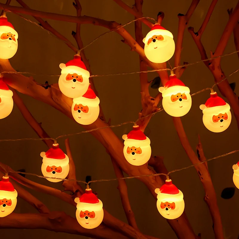 Santaclaus LED String Light Outdoor LED String Light For Christmas Garden Decor For Holiday Lighting Decor Wedding Decor Light