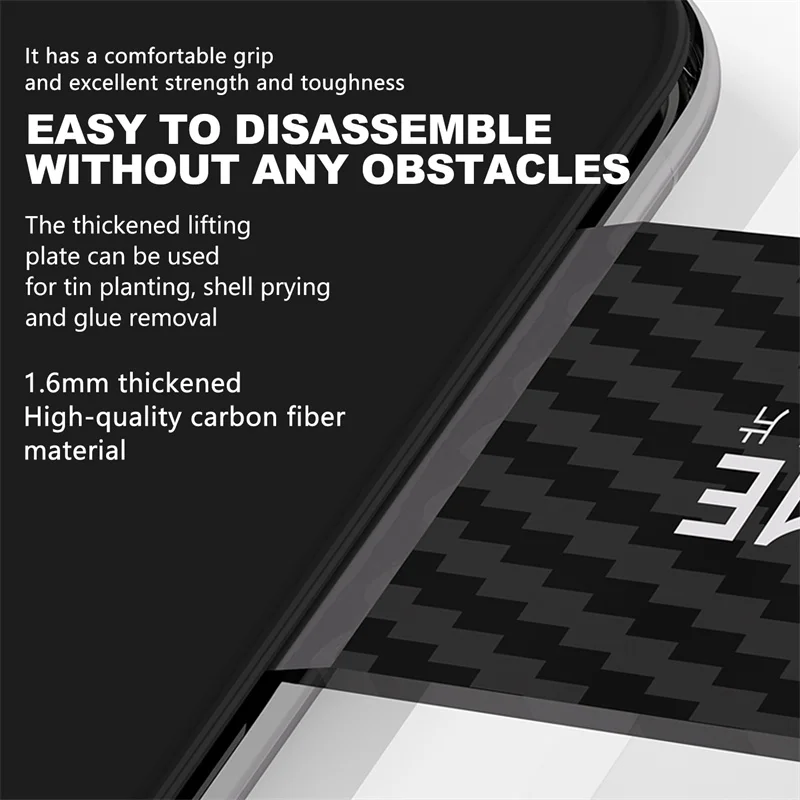 마안트 M091 탄소섬유 비자성 LCD 스크린 분해 도구 세트 휴대폰 유지보수 전자제품 분해 수공구