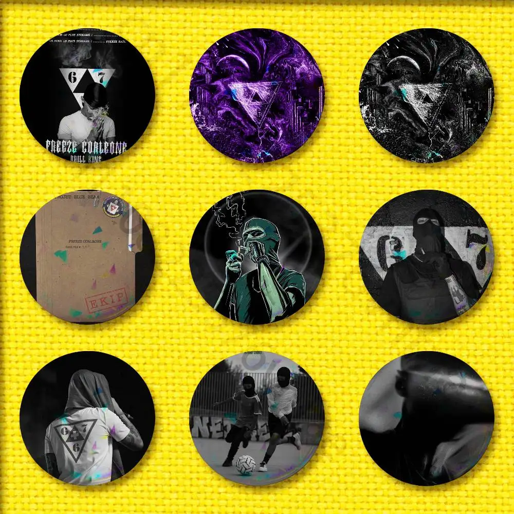 

Freeze Corleone ADC LMF Badge For 75mm 25mm 32mm 44mm 58mm Round Pin Brooch Insignia Cover Hat Cap